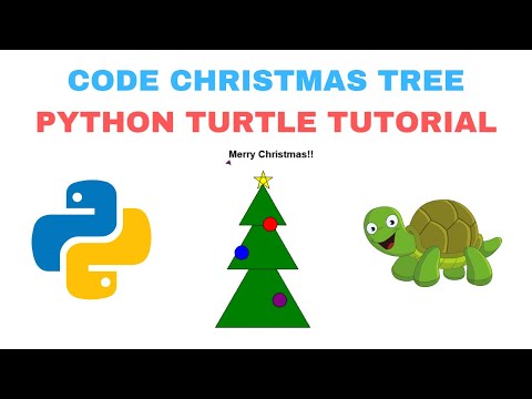 Python Turtle Code A Christmas Tree Tutorial With Source Code