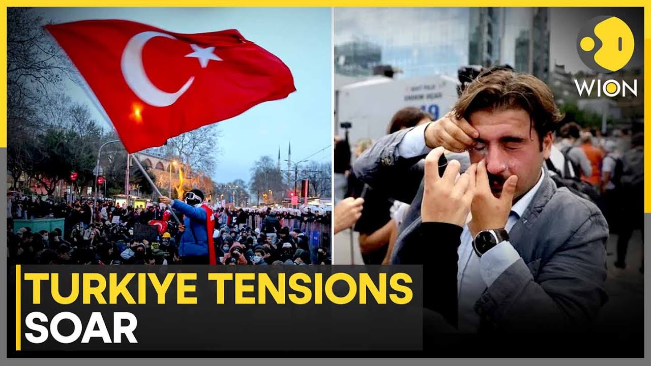 Turkey Protests: Police Sprays Pepper Spray On Protestors | WION