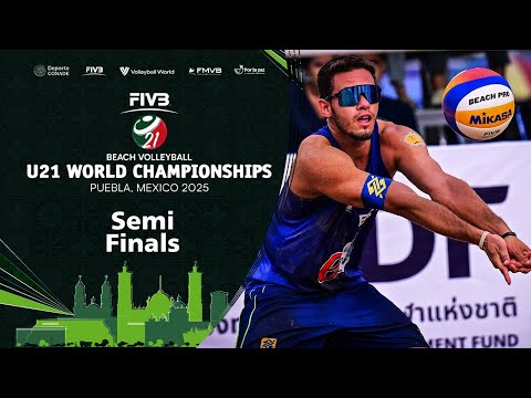 Semi Finals - U21 Beach World Championships | Puebla - Court 1