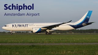 Surprising Visitors and Many More During a Day of Plane Spotting at Amsterdam Schiphol Airport (4K)