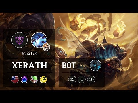 Xerath Bot vs Kalista - NA Master Patch 9.6