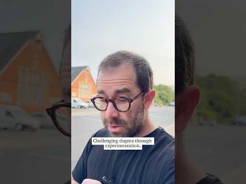 Challenging dogma through experimentation.