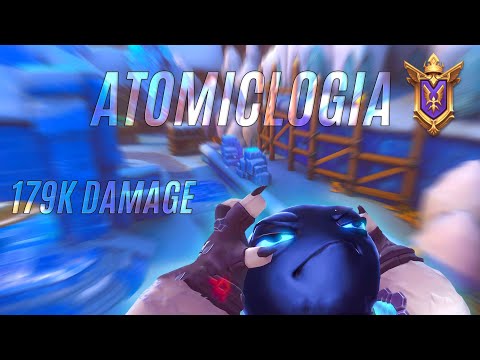 AtomicLögia Bombking 179K DAMAGE (Grandmaster) ROYAL SUBJECTS - Paladins Competitive