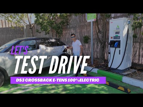 DS Crossback E-Tens 100% electronic נסיעת מבחן