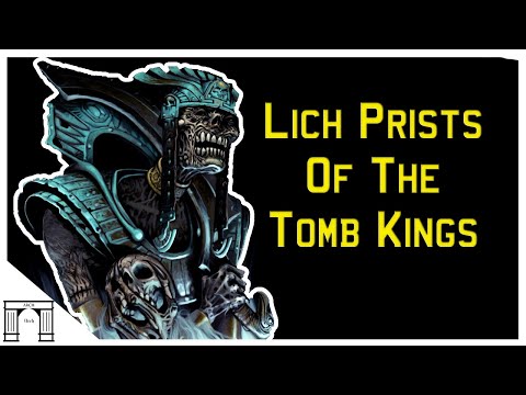 Warhammer Lore, the Lich Prists of Nehekara!