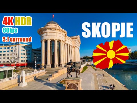 SKOPJE, MACEDONIA - Skopje- Severna Makedonija