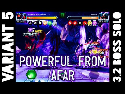 Variant 5 (Blood and Venom) Chapter 3.2 Powerful from Afar and Symbiote Supreme vs Venom Boss Solo