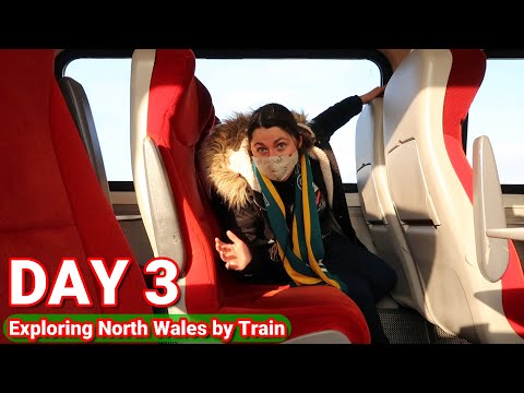 Exploring North Wales by Train DAY 3 | Colwyn Bay to Flint