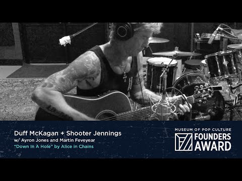 Duff McKagan & Shooter Jennings - "Down In A Hole" by Alice In Chains | MoPOP Founders Award 2020