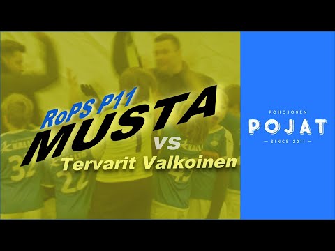 RoPS P11 Musta vs Tervarit Valkoinen