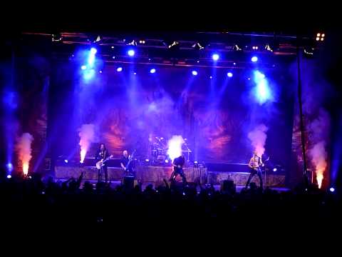 Hammerfall - Hearts on Fire - live 07.02.15 Bamberg