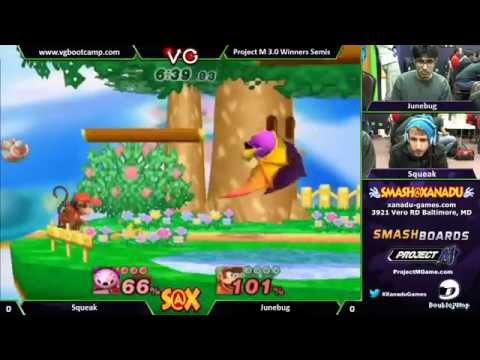 WS: Xanadu 1/7/14 - Squeak (MK/Mario) vs. Junebug (Diddy)
