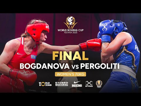 World Boxing Cup - Astana 2025. Natalya Bogdanova - Lekeisha Pergoliti