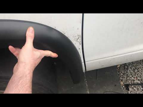 97-04 dodge Dakota factory style aftermarket fender flares