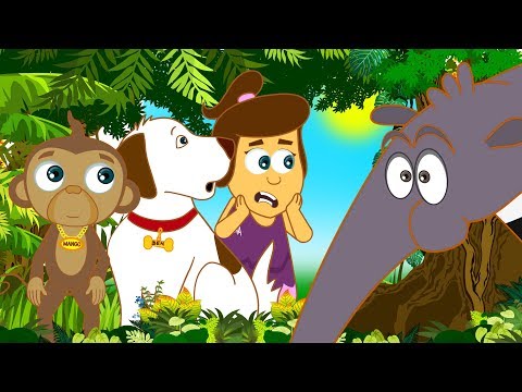 Jungle Adventure with Annie Ben and Mango | #WorldEnvironmentDay | Cartoon Video Story for Kids