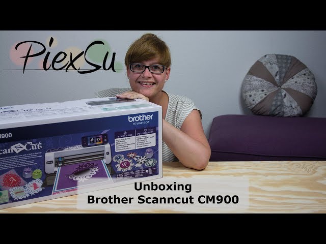 Video teaser for Plottanleitung - Unboxing - Plotter Brother ScannCut CM900 | PiexSu