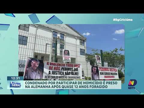 Foragido por homicídio em Siderópolis é preso na Alemanha
