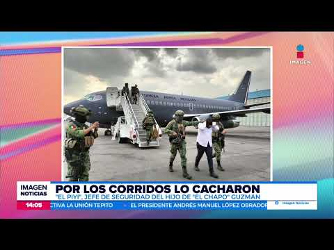 ¡Por un corrido! Detienen a "El Piyi", jefe de seguridad de “Los Chapitos” | Crystal Mendivil