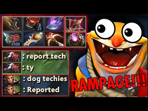 How real man play techies!!! EPIC Sh*t Rampage "Roshan's Pit Disaster"