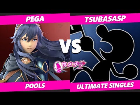 Umebura JM2019 SSBU - DTN Pega (Lucina) Vs. TsubasaSP (Game & Watch) Japan Ultimate Tournament Pools