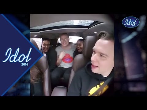 Vild tur i Idol-bilen: "Det här kan vara det sista ni ser av oss!" - Idol Sverige (TV4)