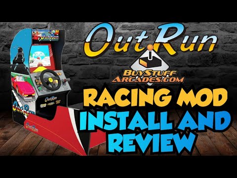 Arcade1up, Buy Stuff Arcade Racing Box Mod Kit Review for Outrun and Ridge Racer.