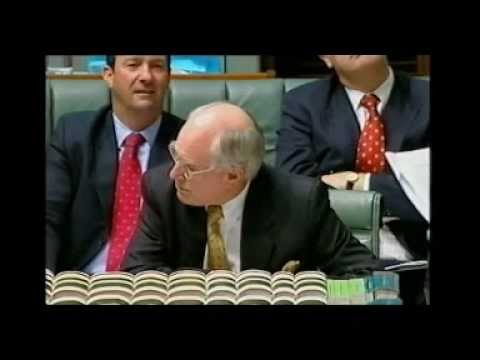 Former Australian Prime Minister John Howard- Disagrees