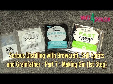 Serious Distilling with Brewcraft, Still spirits and Grainfather - Making Gin, Part 1