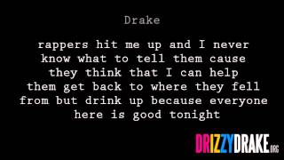 Drake - Thank me now Lyrics [VIDEO]