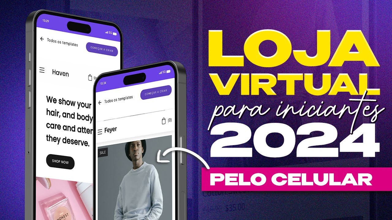 Como Criar Loja Virtual Pelo Celular em 2024? | PASSO A PASSO Completo