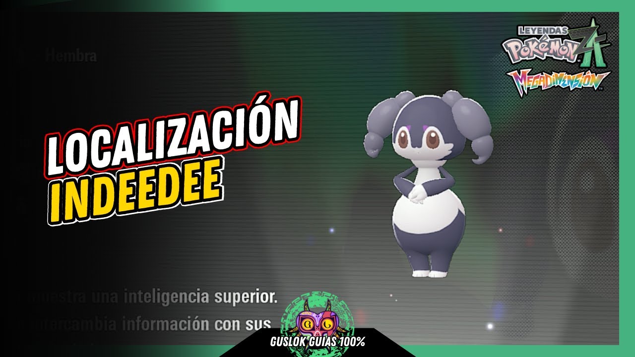 Leyendas Pokemon: Z-A Megadimension – UBICACIÓN de INDEEDEE 💯 | GUÍA 100% 🏆 Leyendas Pokemon: Z-A Megadimension – UBICACIÓN de INDEEDEE 💯 | GUÍA 100% 🏆