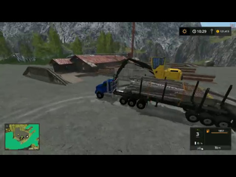 FS17 Logging | Emerald Valley | Loading & Unloading [Highspeed]