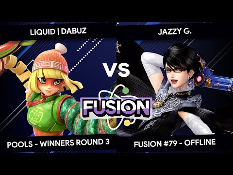Fusion #79 -  LIQUID Dabuz (Min Min) vs Jazzy G. (Bayonetta) - Pools - Winners Round 3