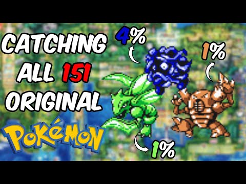 Catching All Original 151 Pokemon, Was Harder Than I Thought
