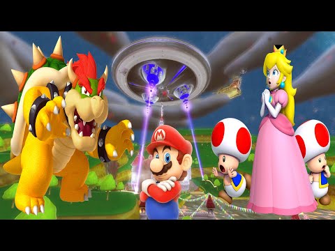 Bowser Kidnaps Peach - SUPER MARIO GALAXY INTRO & First GAMEPLAY (Nintendo Switch Edition)