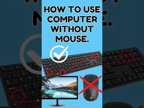 How to use a Computer Without a Mouse?💻