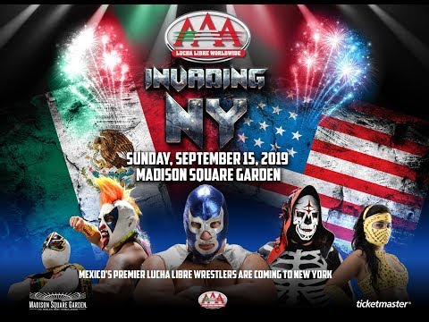 AAA Announces Luchadores Set For Madison Square Garden Event On September 15