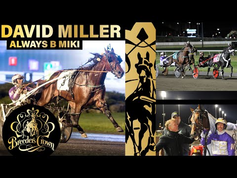 David Miller - Breeders Crown - Always B Miki