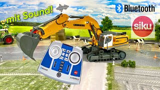 SIKU CONTROL Bluetooth Liebherr SME 980 Bagger (6740) mit SOUND! | Full Review