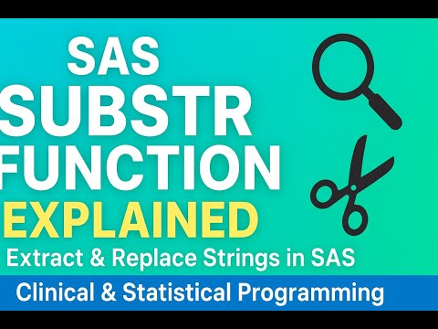 Sas Substr Function Explained Extract Replace Strings For Clinical Statistical Programming