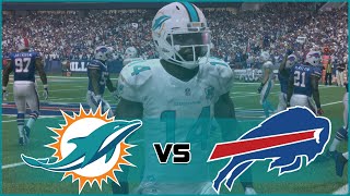 Madden NFL 16 Miami Dolphins Franchise- Year 2 Game 1 at Buffalo Bills