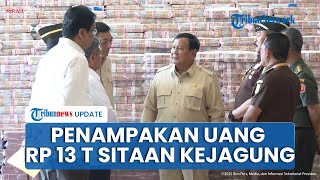 Penampakan Uang Rp13 T Diserahkan Kejagung ke Negara, bak Piramid Lebih Tinggi dari Presiden Prabowo