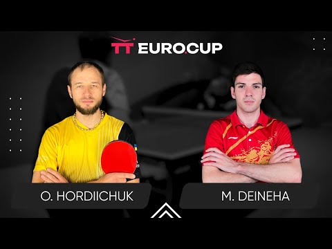 09:30 Oleksandr Hordiichuk - Maksym Deineha 26.05.2024 TT Euro.Cup Ukraine Professional. TABLE 4