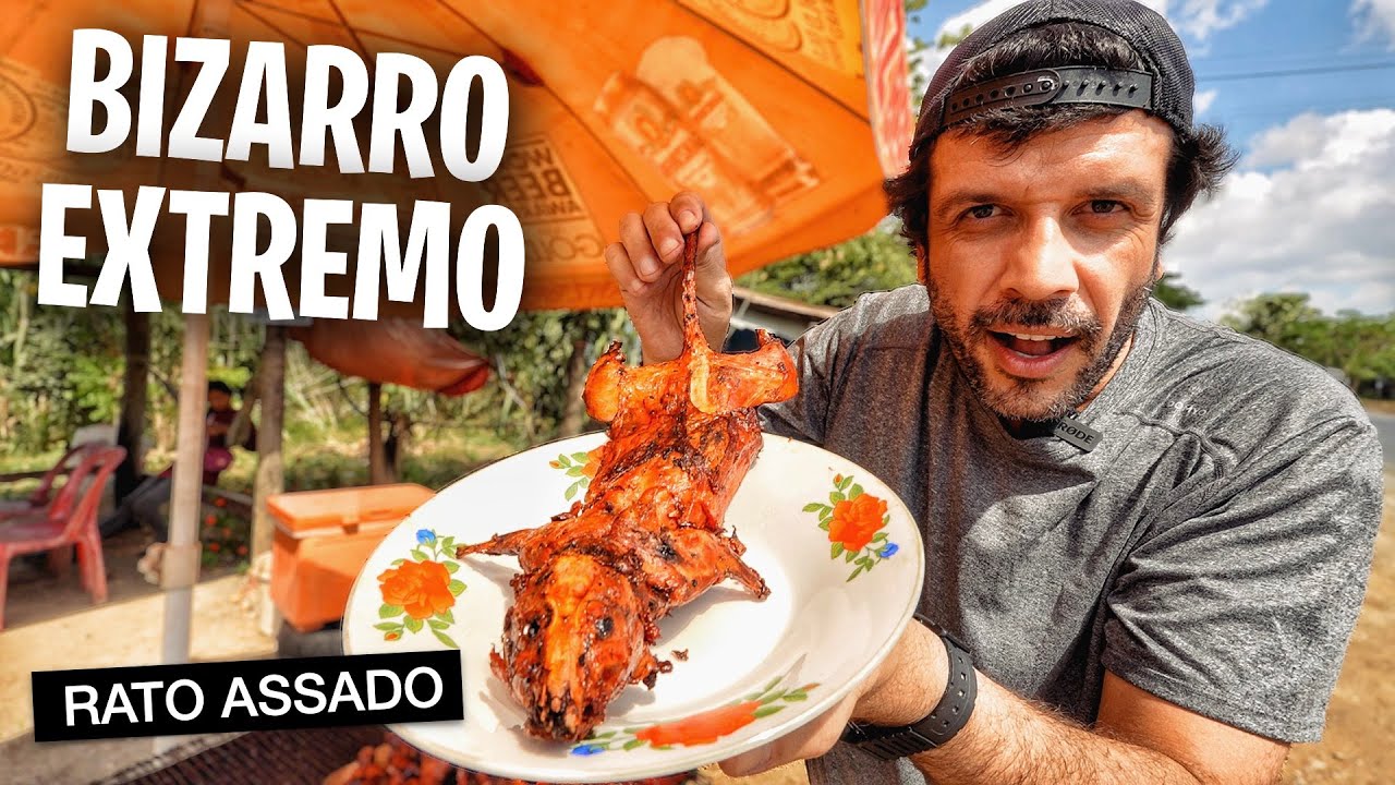 PROVANDO AS COMIDAS MAIS BIZARRAS DO CAMBOJA 😮