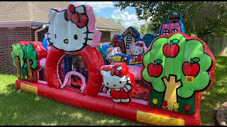 360° Hello Kitty Toddler Bounce House Sky High Party Rentals