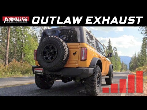 2021-2022 Ford Bronco 2.3L or 2.7L - Outlaw Cat-Back Exhaust System - 818101