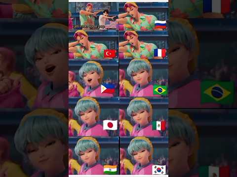 Soda Pop in Many Countries Language🇰🇷🇹🇷🇧🇷🇮🇳 #kpopdemonhunters #sajaboys