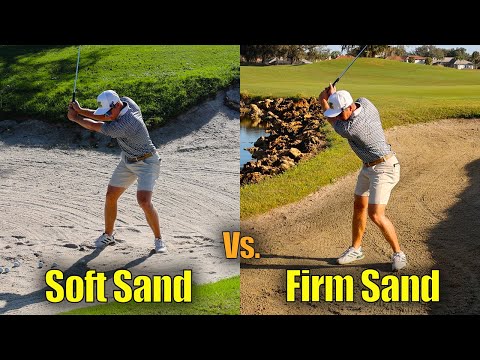 Meistere die Bunker, egal wie der Sand beschaffen ist