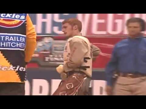 Travis Briscoe's handlebar dismount - 05 PBR Finals