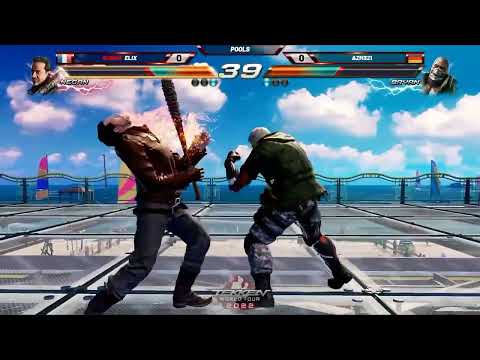 Tekken 7   Elix (Negan) Vs AZM321 (Brryan) VS Fighting X Master Event 2022